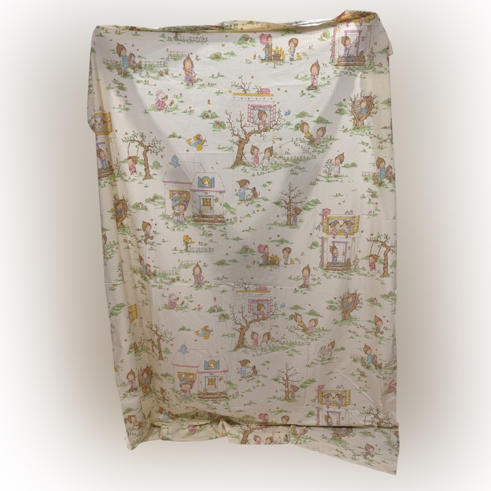 Vintage 70s Betsey Clark Hallmark Martex Retro Cottagecore Twin Sheet Set